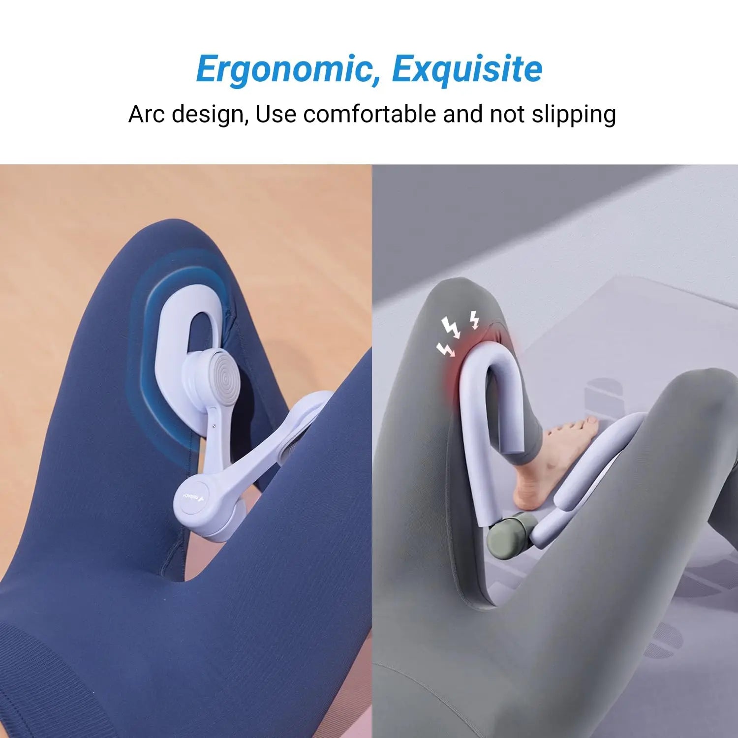 MERACH Thigh & Pelvic Floor Trainer – Inner Thigh & Core Strengthening Pilates Device