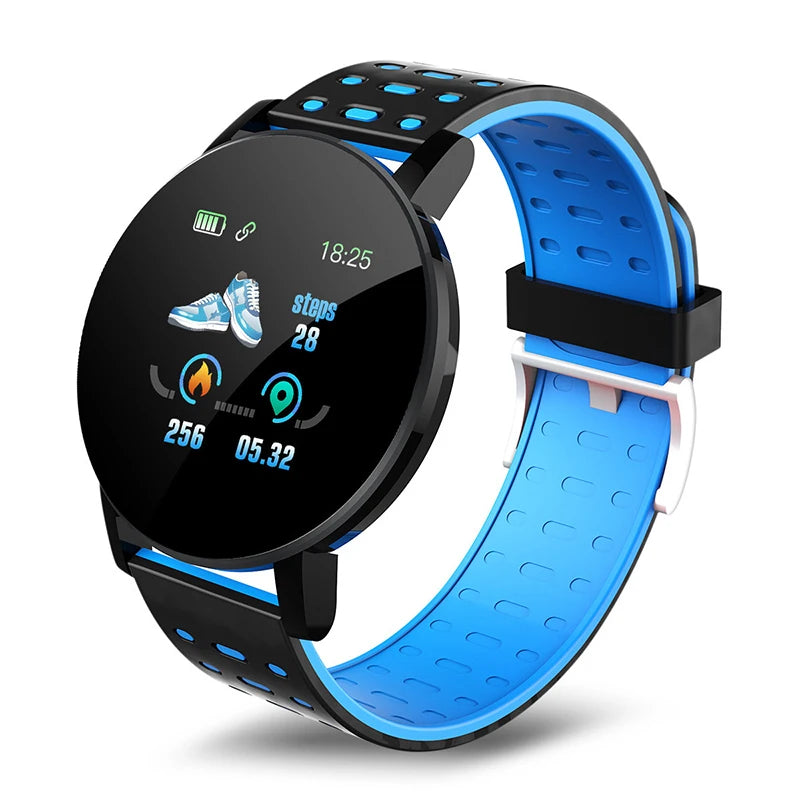 1.44" Kids Smartwatch – Waterproof Fitness Tracker with Heart Rate Monitor