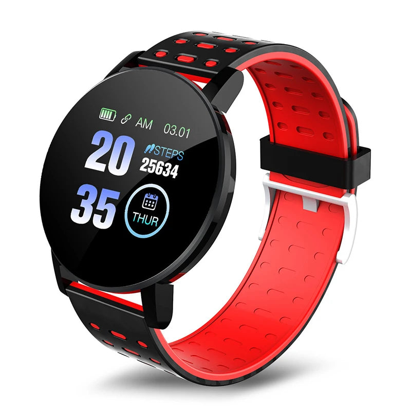 1.44" Kids Smartwatch – Waterproof Fitness Tracker with Heart Rate Monitor