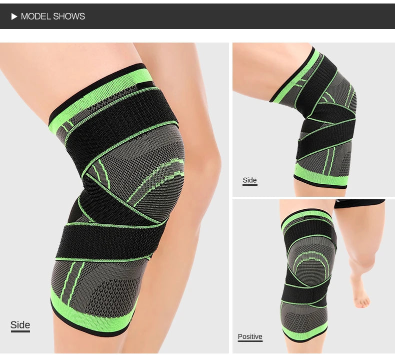 Sports Compression Knee Sleeve – Elastic Support Brace for Fitness & Basketball