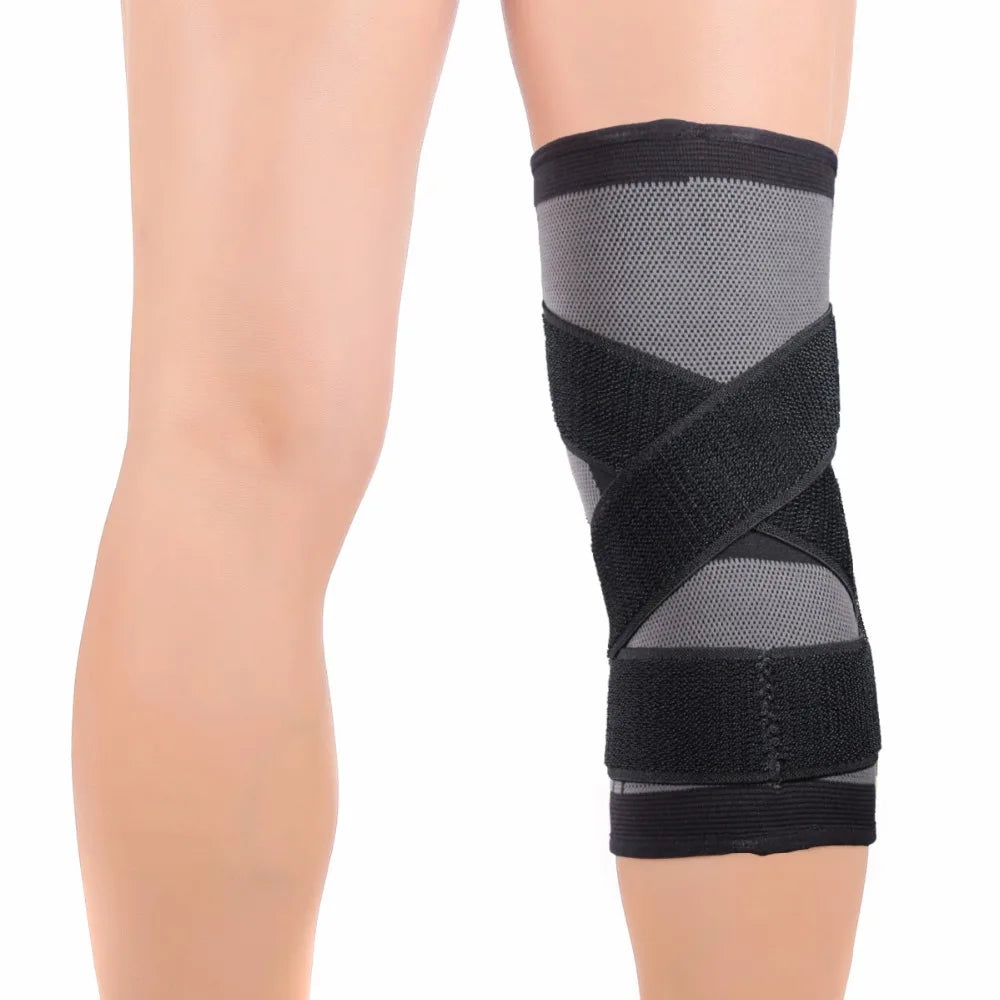 Sports Compression Knee Sleeve – Elastic Support Brace for Fitness & Basketball