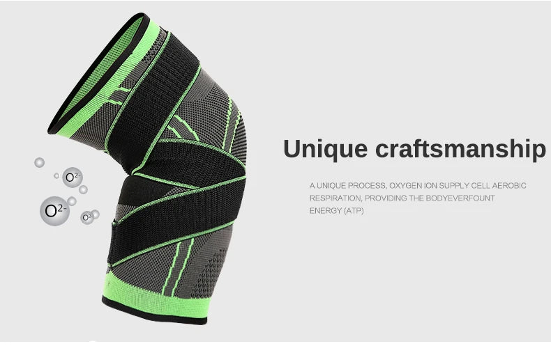 Sports Compression Knee Sleeve – Elastic Support Brace for Fitness & Basketball