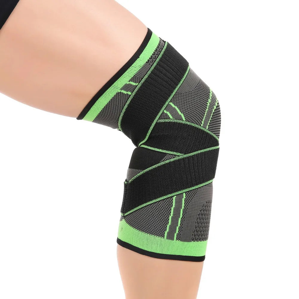 Sports Compression Knee Sleeve – Elastic Support Brace for Fitness & Basketball