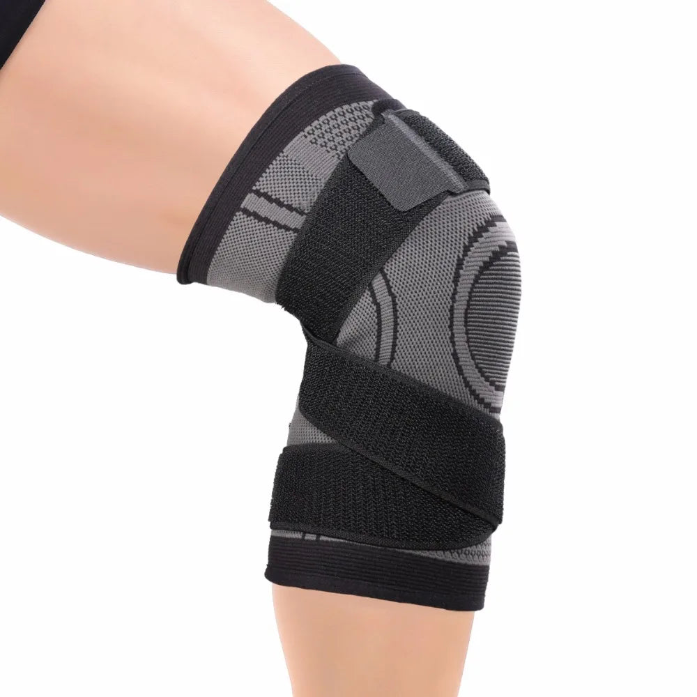 Sports Compression Knee Sleeve – Elastic Support Brace for Fitness & Basketball