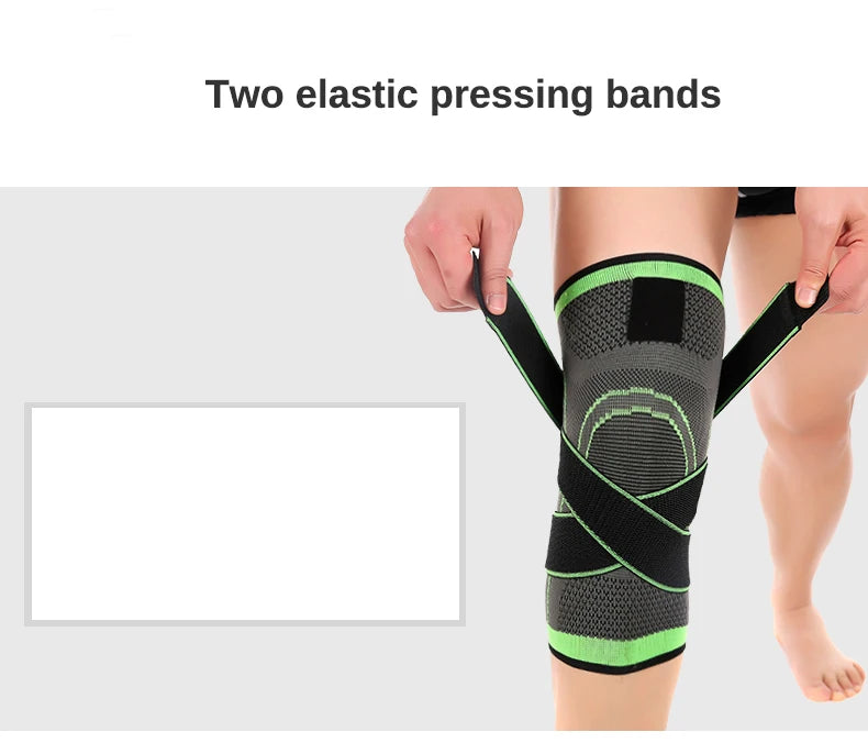 Sports Compression Knee Sleeve – Elastic Support Brace for Fitness & Basketball