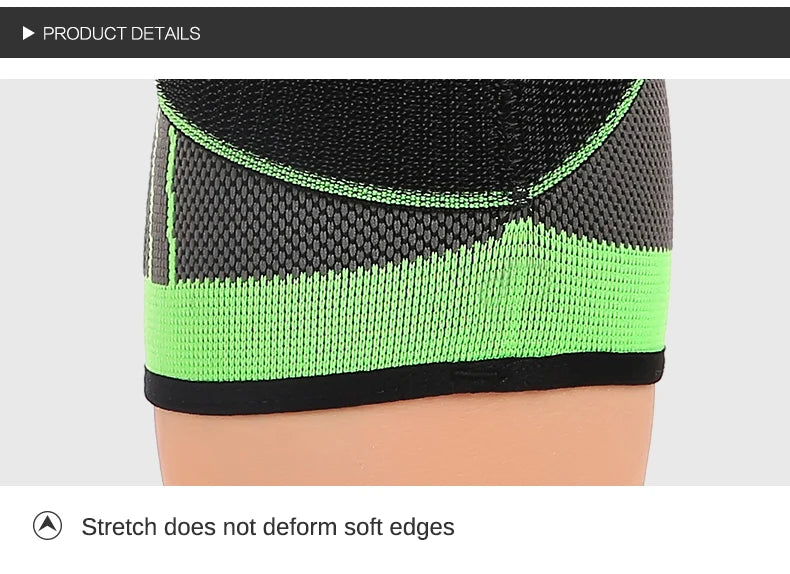 Sports Compression Knee Sleeve – Elastic Support Brace for Fitness & Basketball