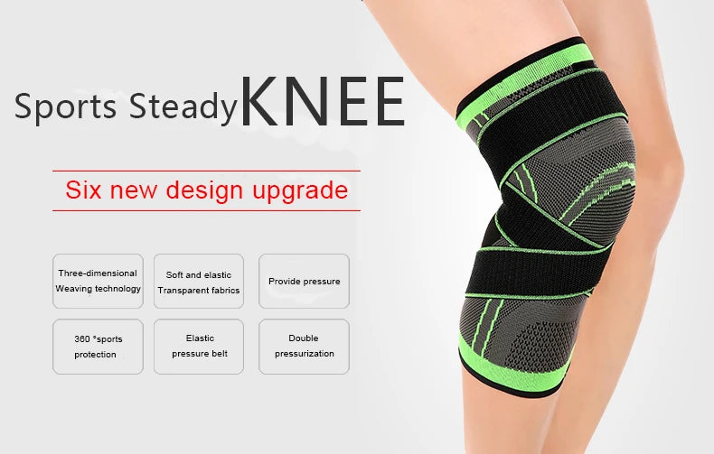 Sports Compression Knee Sleeve – Elastic Support Brace for Fitness & Basketball