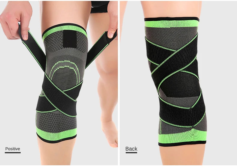 Sports Compression Knee Sleeve – Elastic Support Brace for Fitness & Basketball