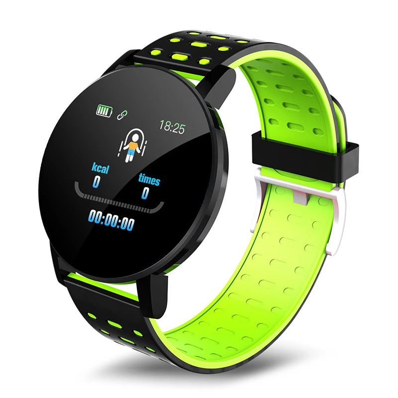 1.44" Kids Smartwatch – Waterproof Fitness Tracker with Heart Rate Monitor