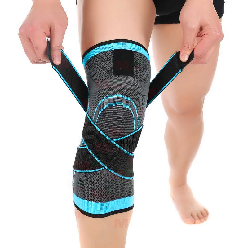 Sports Compression Knee Sleeve – Elastic Support Brace for Fitness & Basketball
