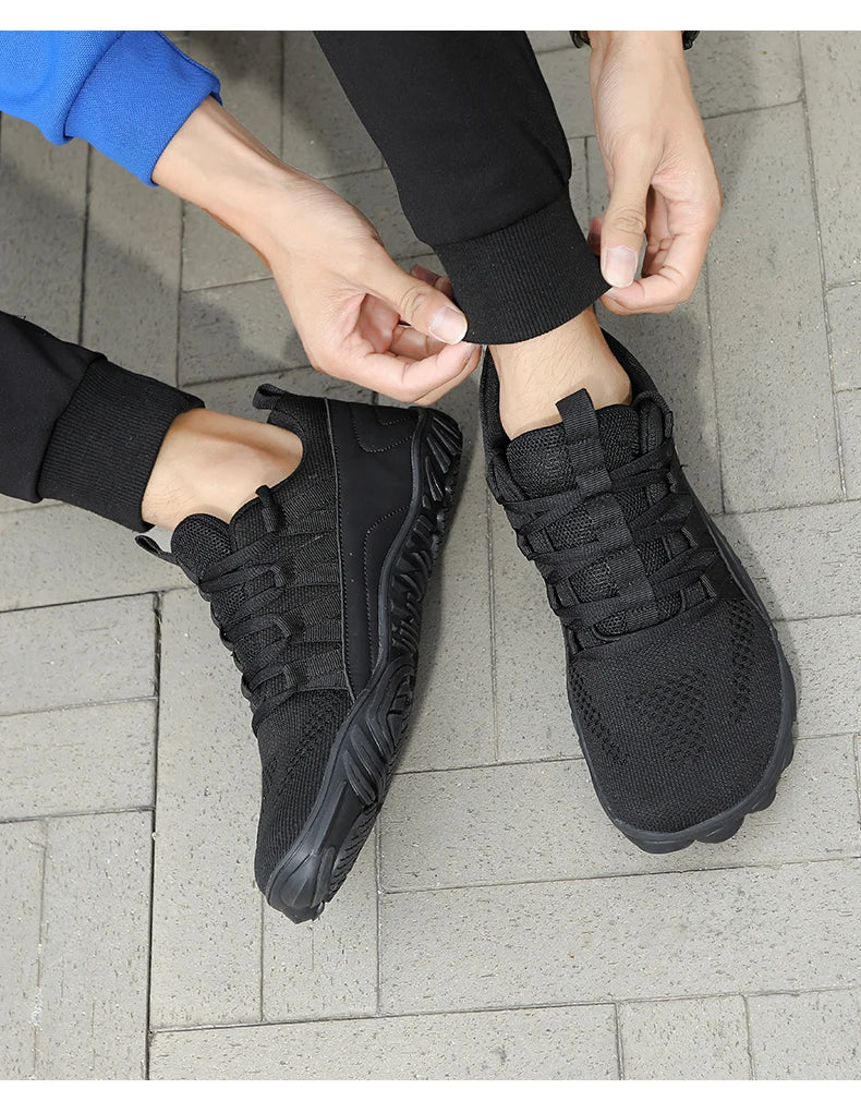 Barefoot Outdoor Hiking Shoes – Wide Fit Plus Size Shoes for Couples & Fitness