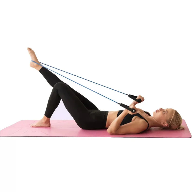 5-Level Resistance Bands with Handles – Home Workout Set