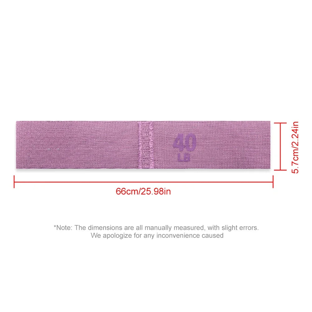 Anti-Slip Booty Resistance Bands – Glute & Thigh Workout Set for Home or Gym