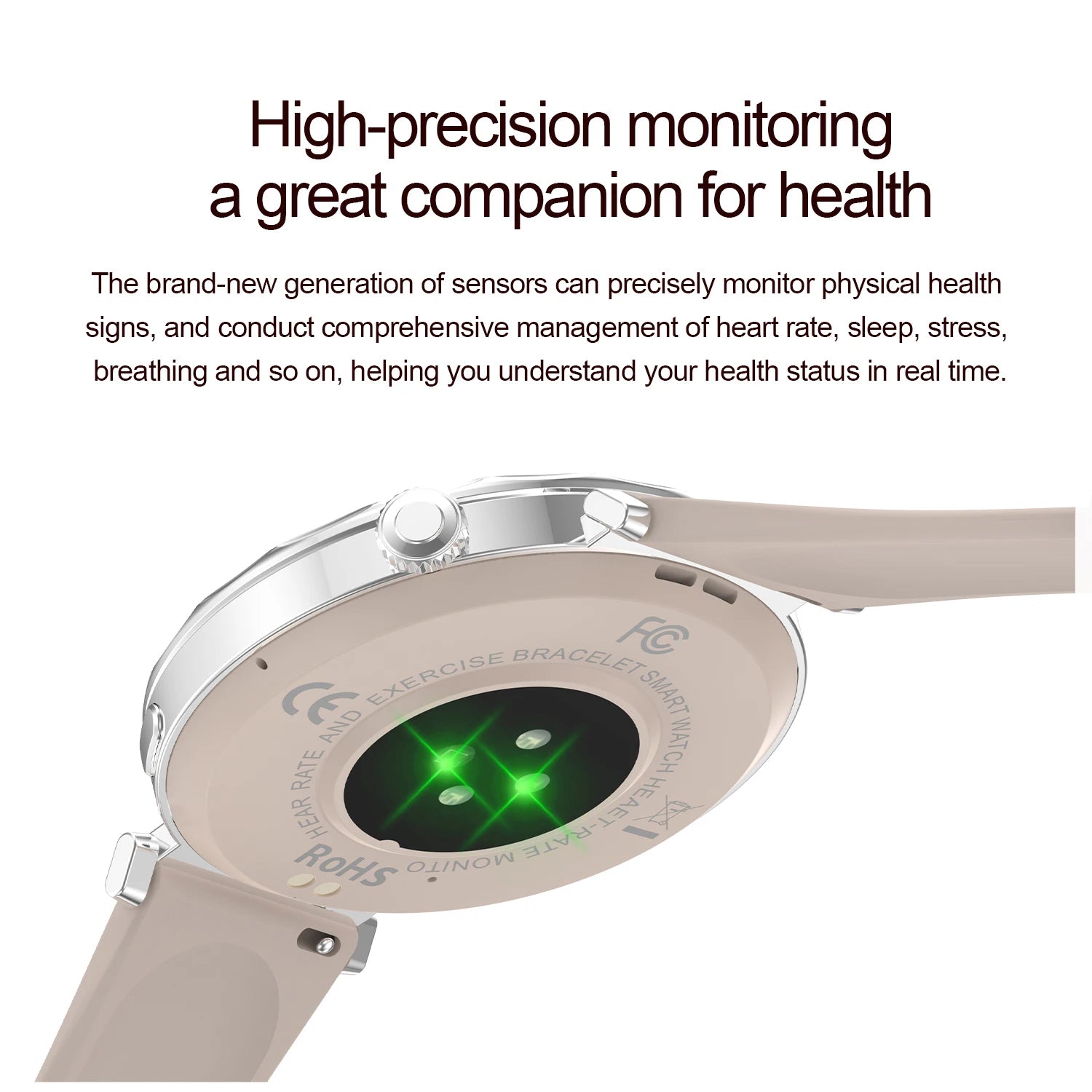 2025 Women’s Bluetooth Smartwatch – 1.6" HD Screen, Fitness & Health Tracker