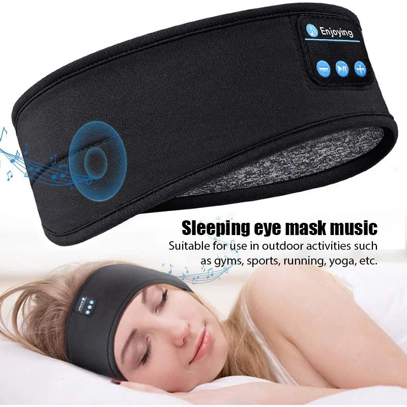 Wireless Music Eye Mask for Sports & Sleep