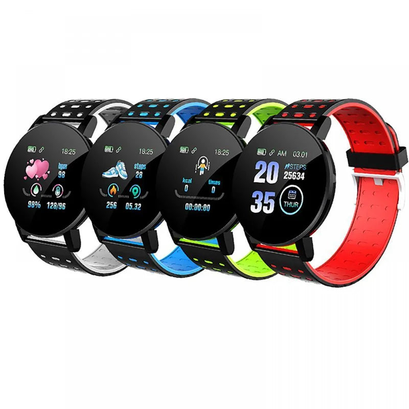 1.44" Kids Smartwatch – Waterproof Fitness Tracker with Heart Rate Monitor