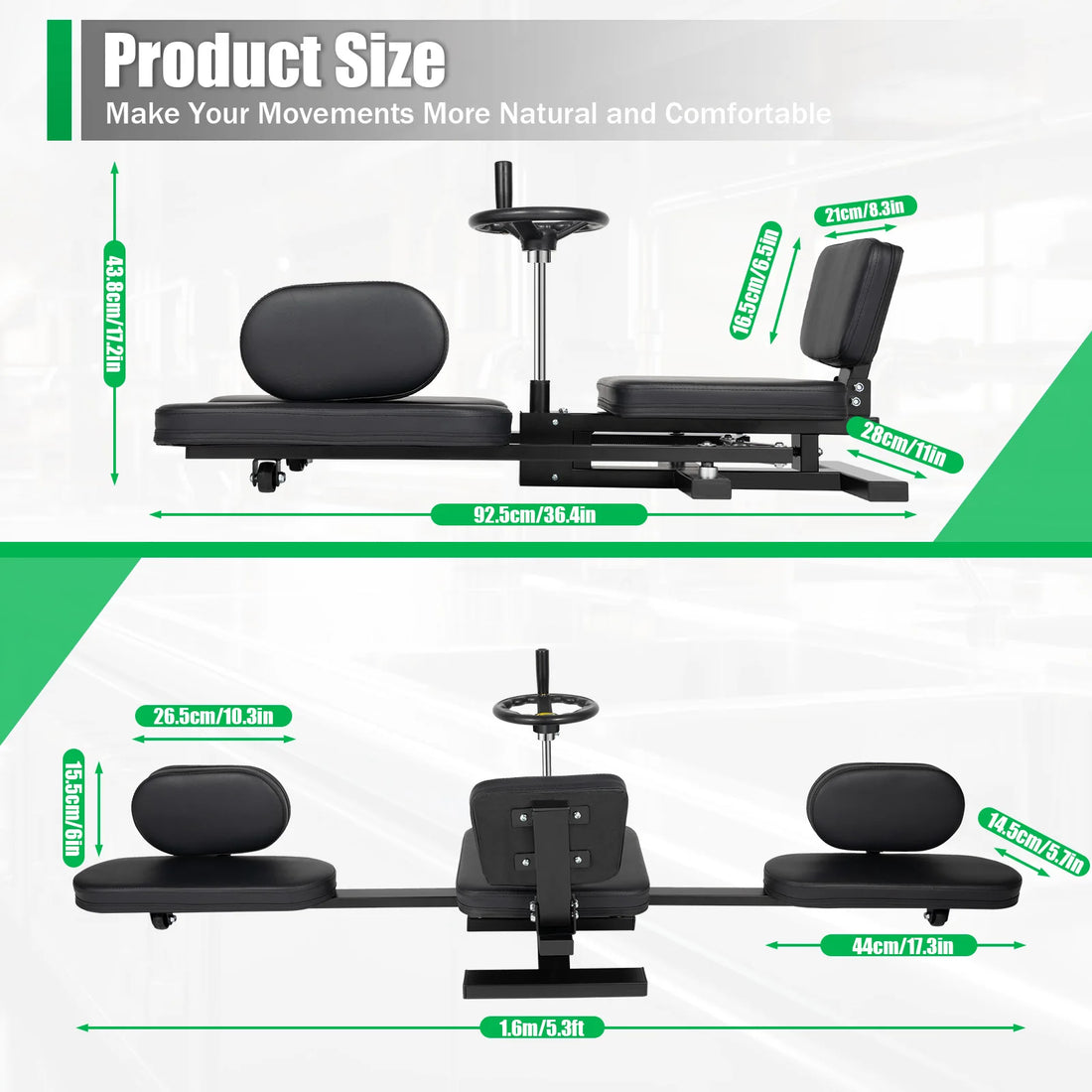Heavy-Duty Leg Stretcher Machine – 100kg Capacity