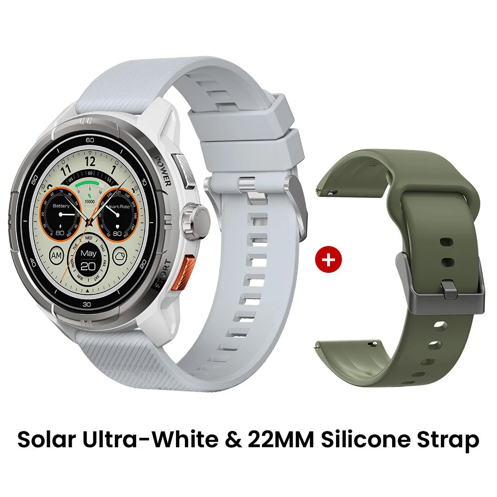 HAYLOU Solar Ultra GPS Smartwatch – 1.6" AMOLED, Bluetooth Calls, 5ATM
