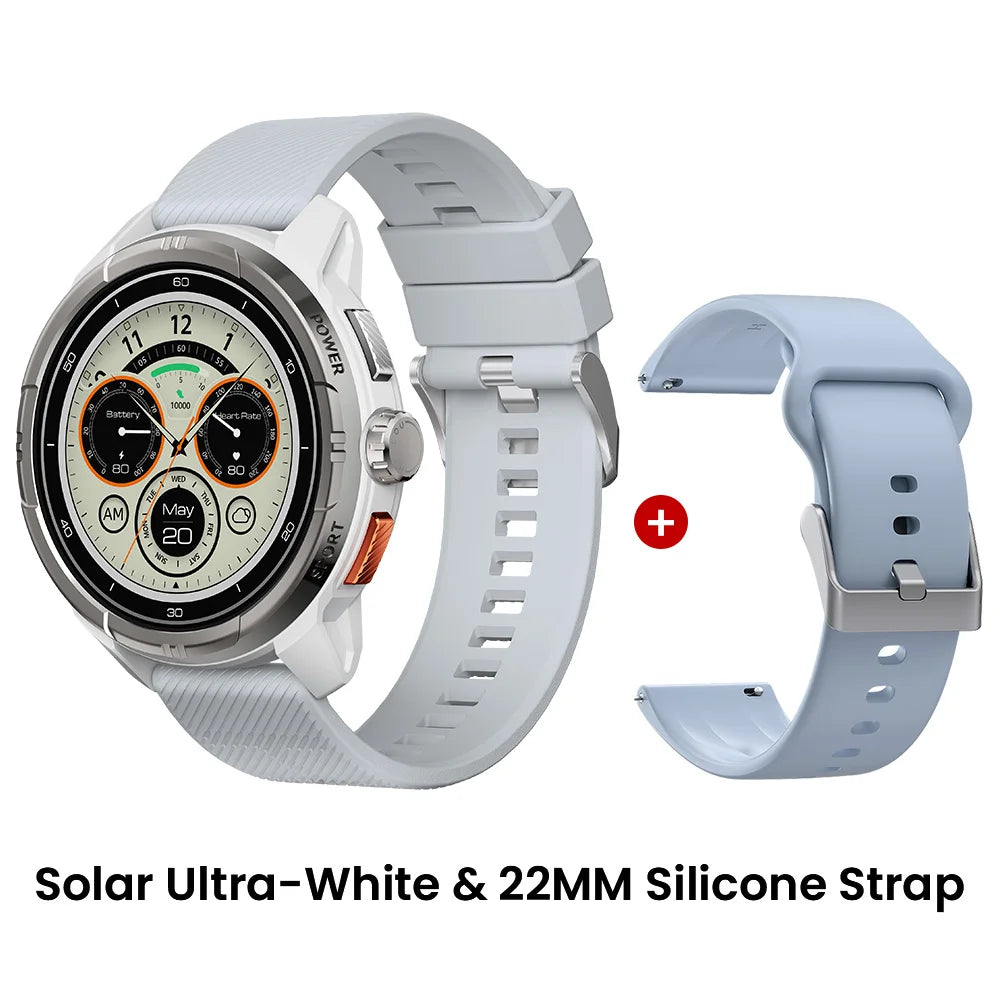 HAYLOU Solar Ultra GPS Smartwatch – 1.6" AMOLED, Bluetooth Calls, 5ATM