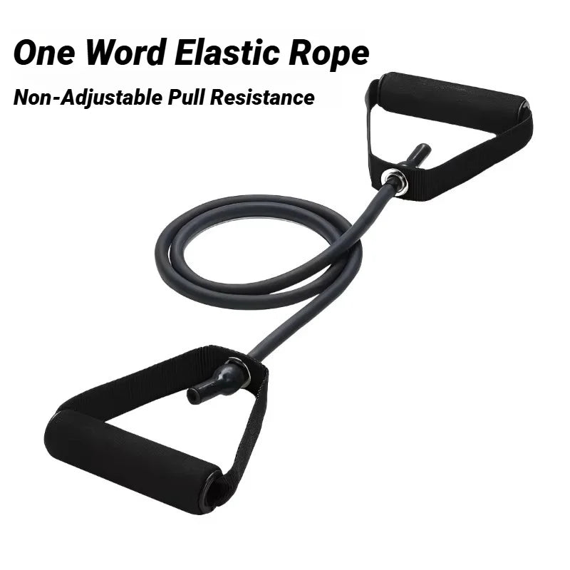 5-Level Resistance Bands with Handles – Home Workout Set