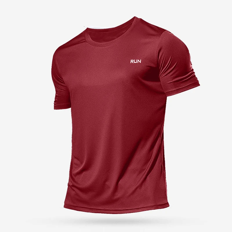 Men’s Quick-Dry Sports T-Shirt – Compression Jersey for Gym, Running & Soccer
