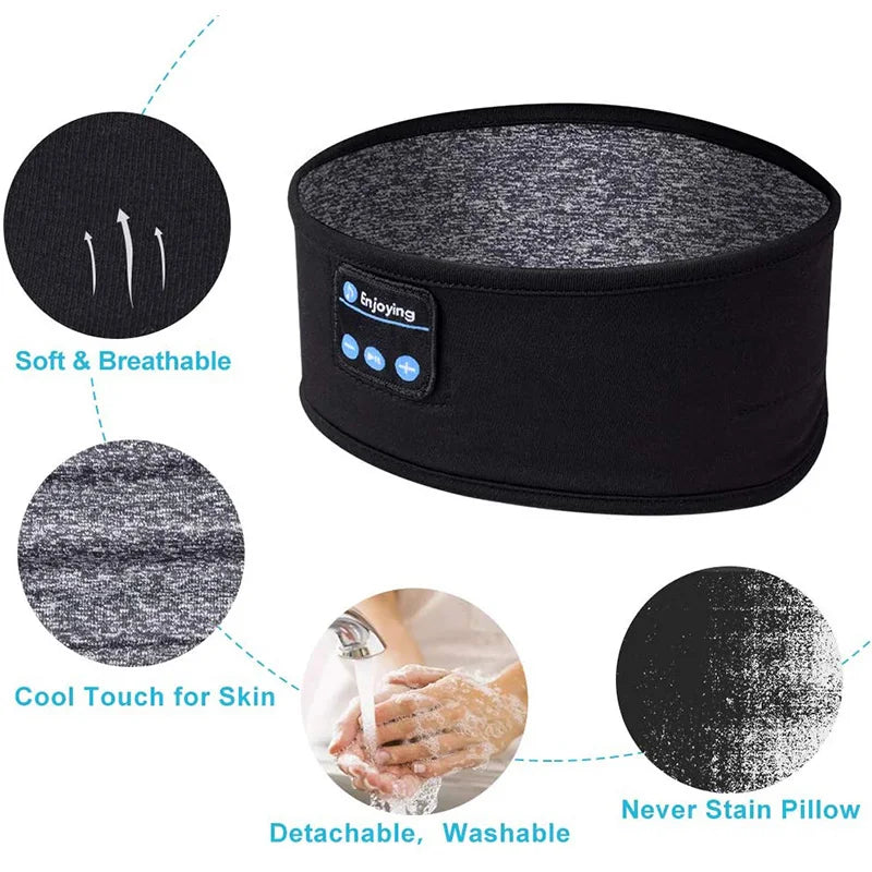 Wireless Music Eye Mask for Sports & Sleep