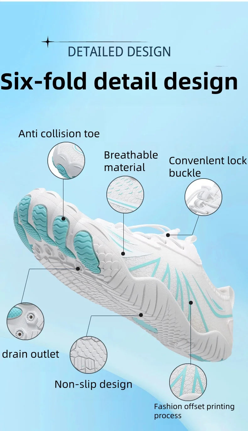 Quick-Dry Non-Slip Water Shoes – Unisex for Beach & Fitness