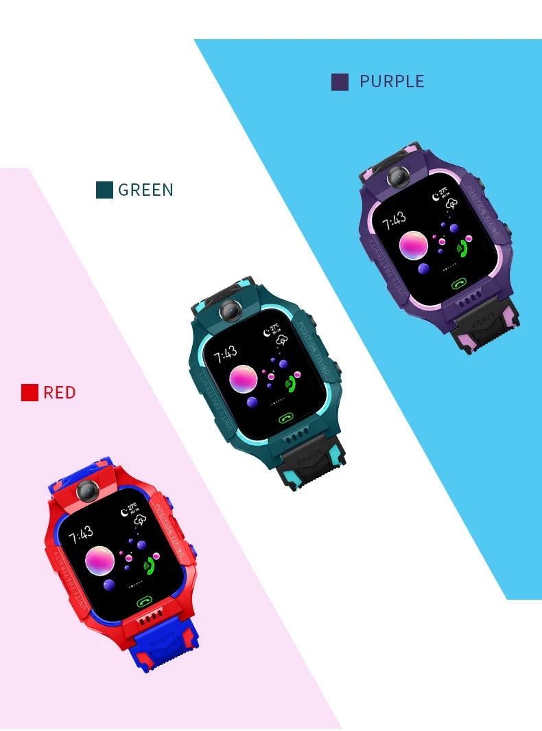 Kids Smartwatch with GPS, Camera and SOS