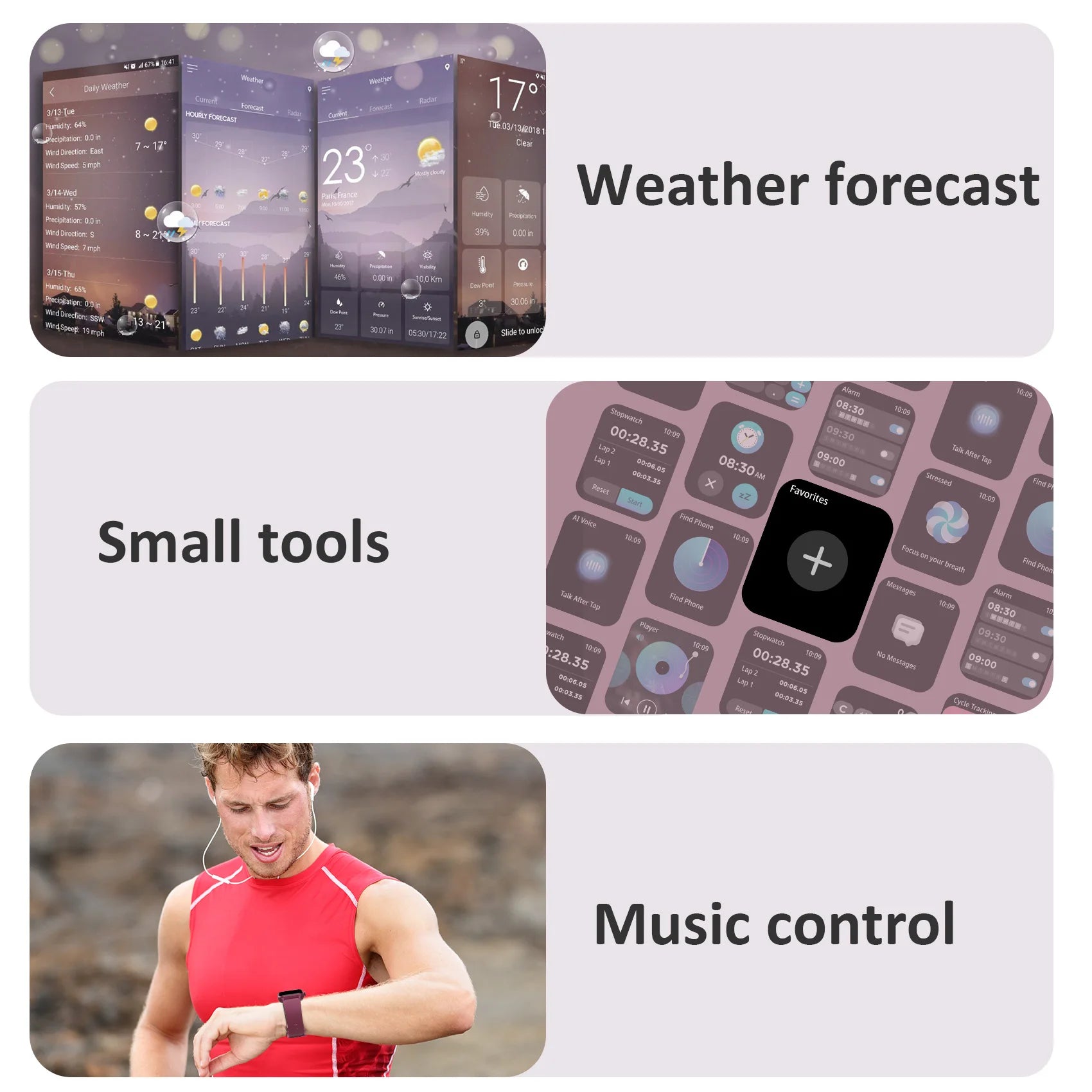 IOWODO 1.85″ Full‑Touch HD Smartwatch