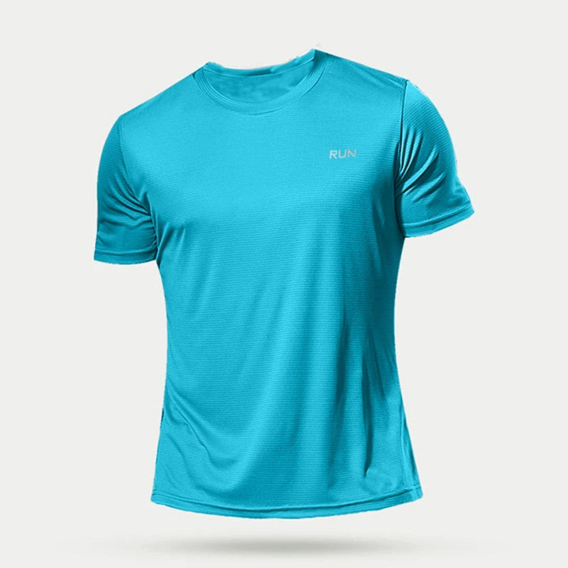 Men’s Quick-Dry Sports T-Shirt – Compression Jersey for Gym, Running & Soccer