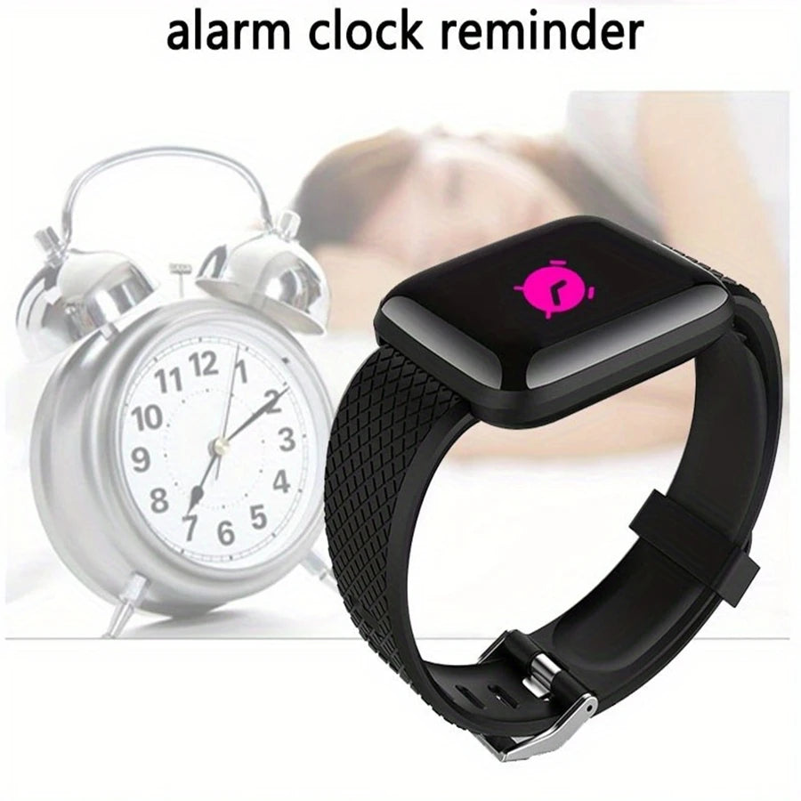 D13/116Plus Smartwatch – Multifunction Fitness Tracker for Men, Women & Kids
