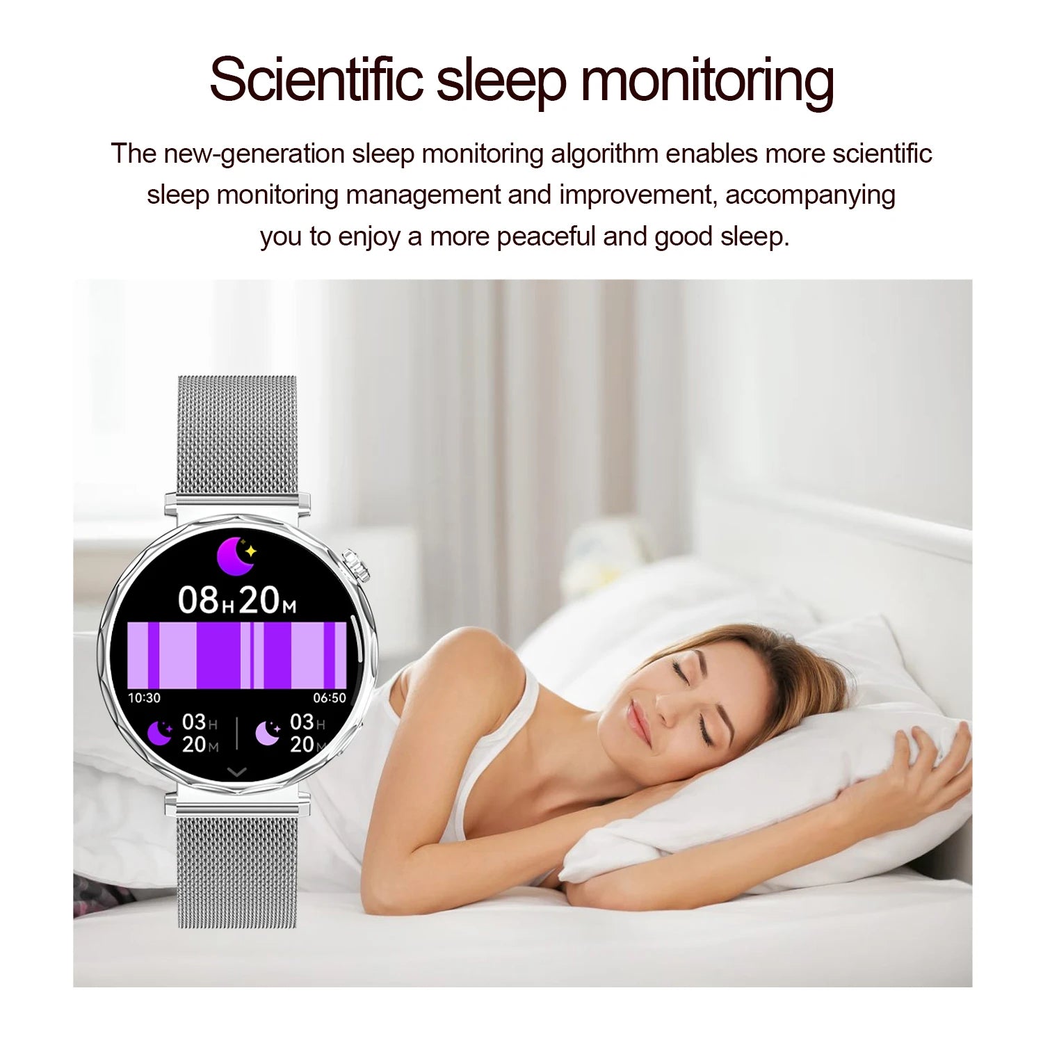 2025 Women’s Bluetooth Smartwatch – 1.6" HD Screen, Fitness & Health Tracker