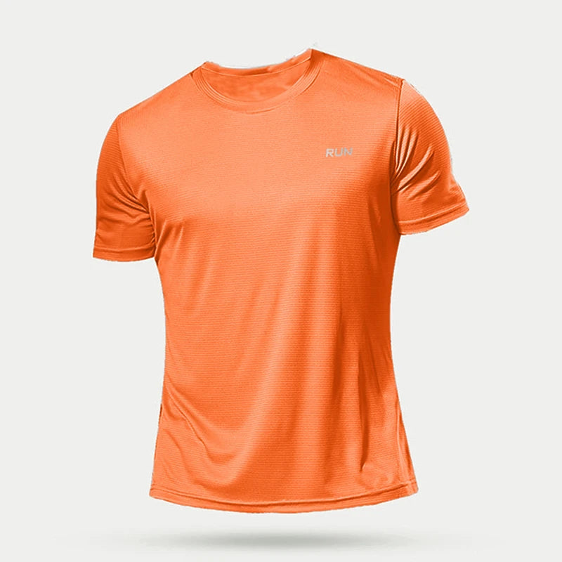 Men’s Quick-Dry Sports T-Shirt – Compression Jersey for Gym, Running & Soccer