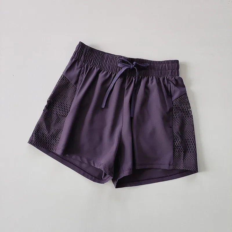 Women’s High-Waist 2-in-1 Yoga Shorts