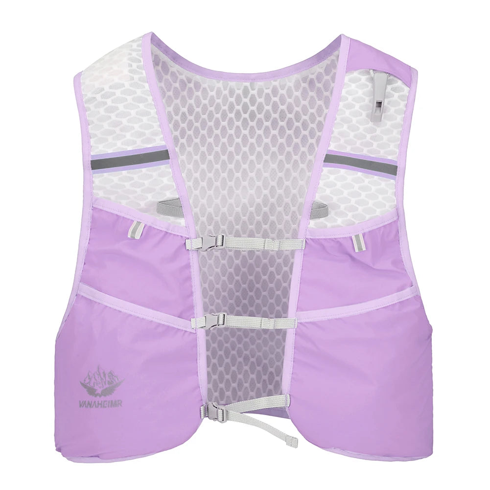 Lightweight Running & Cycling Vest Backpack – Breathable Nylon Storage Pack