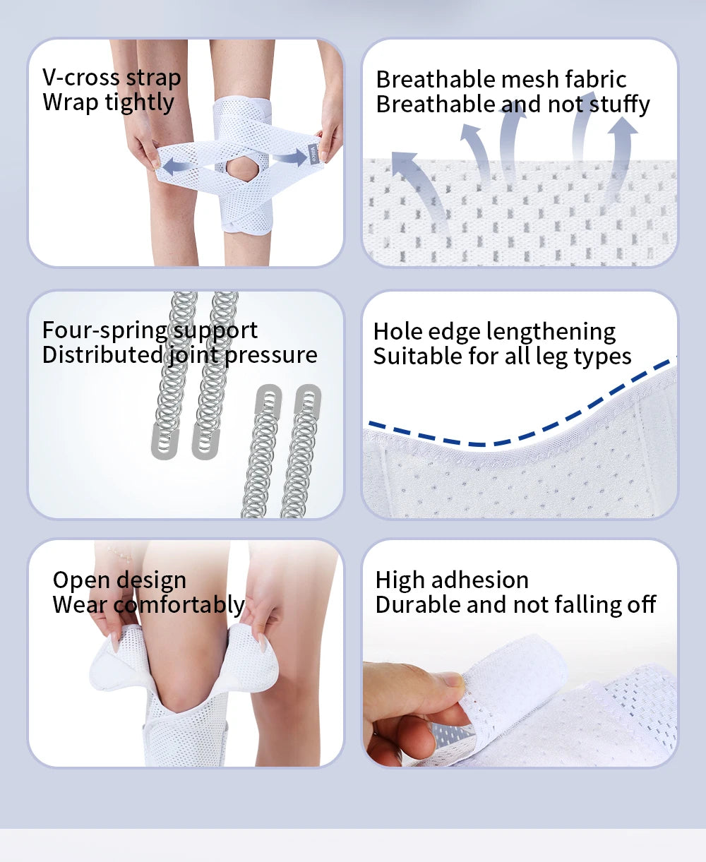 Lightweight Sports Knee Pads – Unisex Summer Protection for Running & Basketball