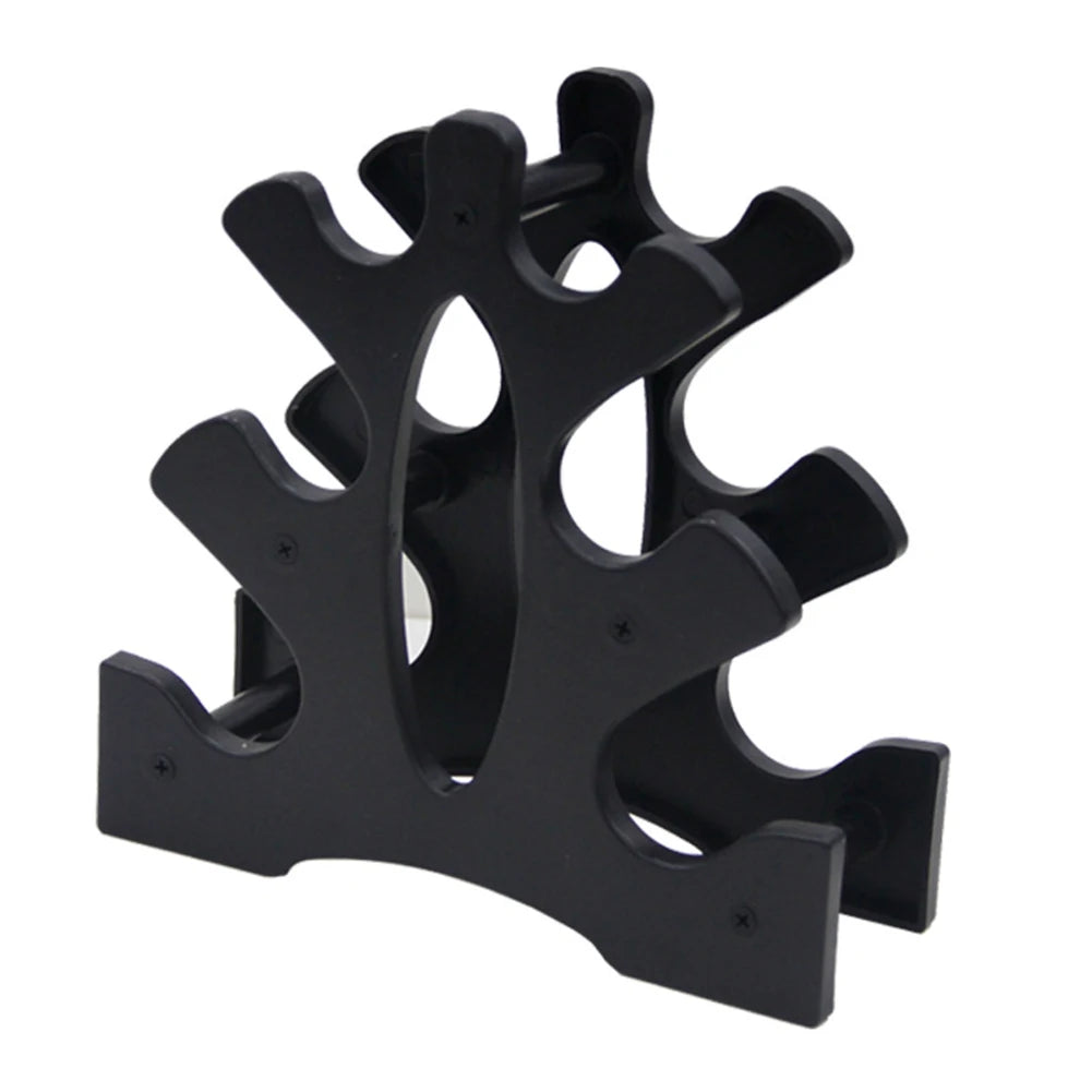 3-Tier Dumbbell Rack – Compact Weight Storage Organizer for Home Gym