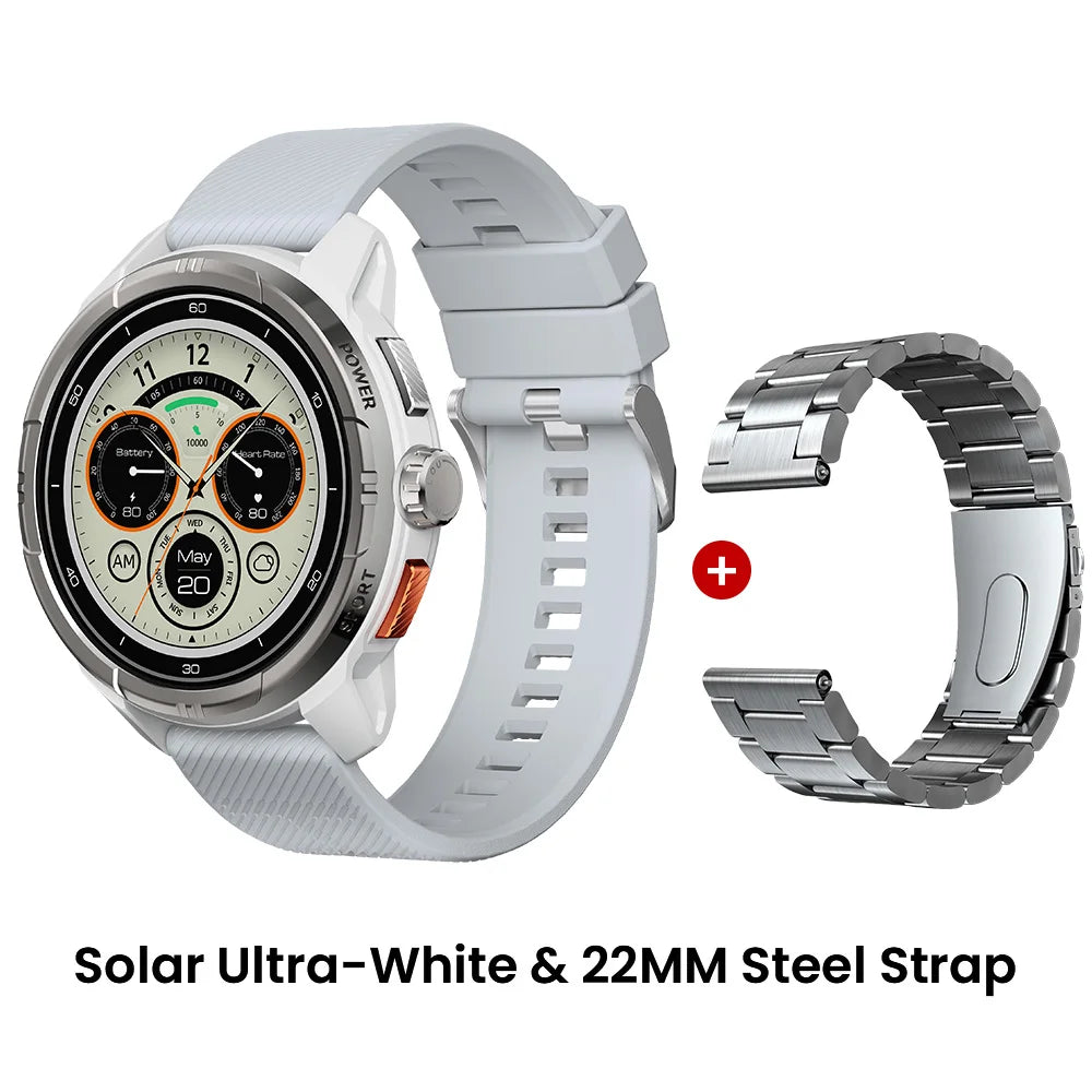 HAYLOU Solar Ultra GPS Smartwatch – 1.6" AMOLED, Bluetooth Calls, 5ATM