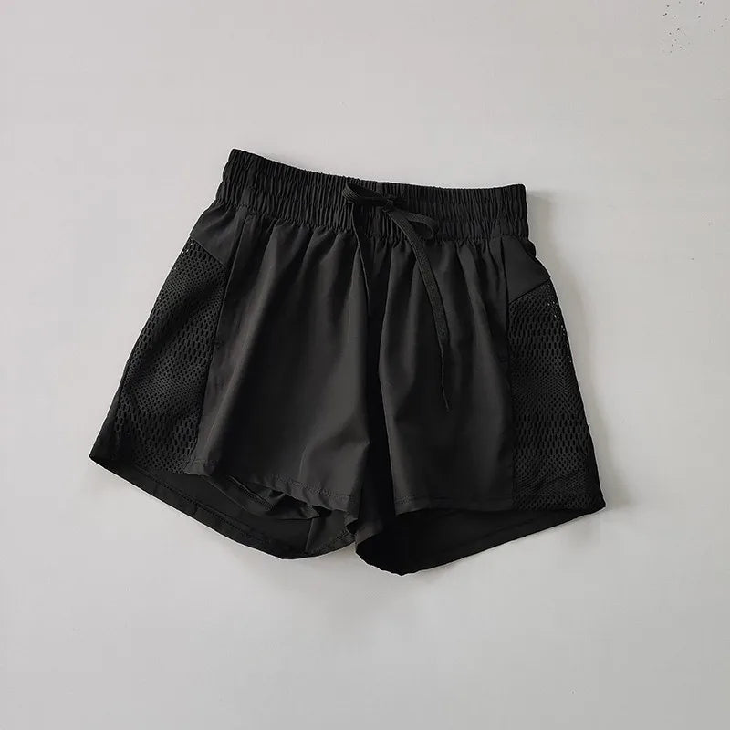 Women’s High-Waist 2-in-1 Yoga Shorts