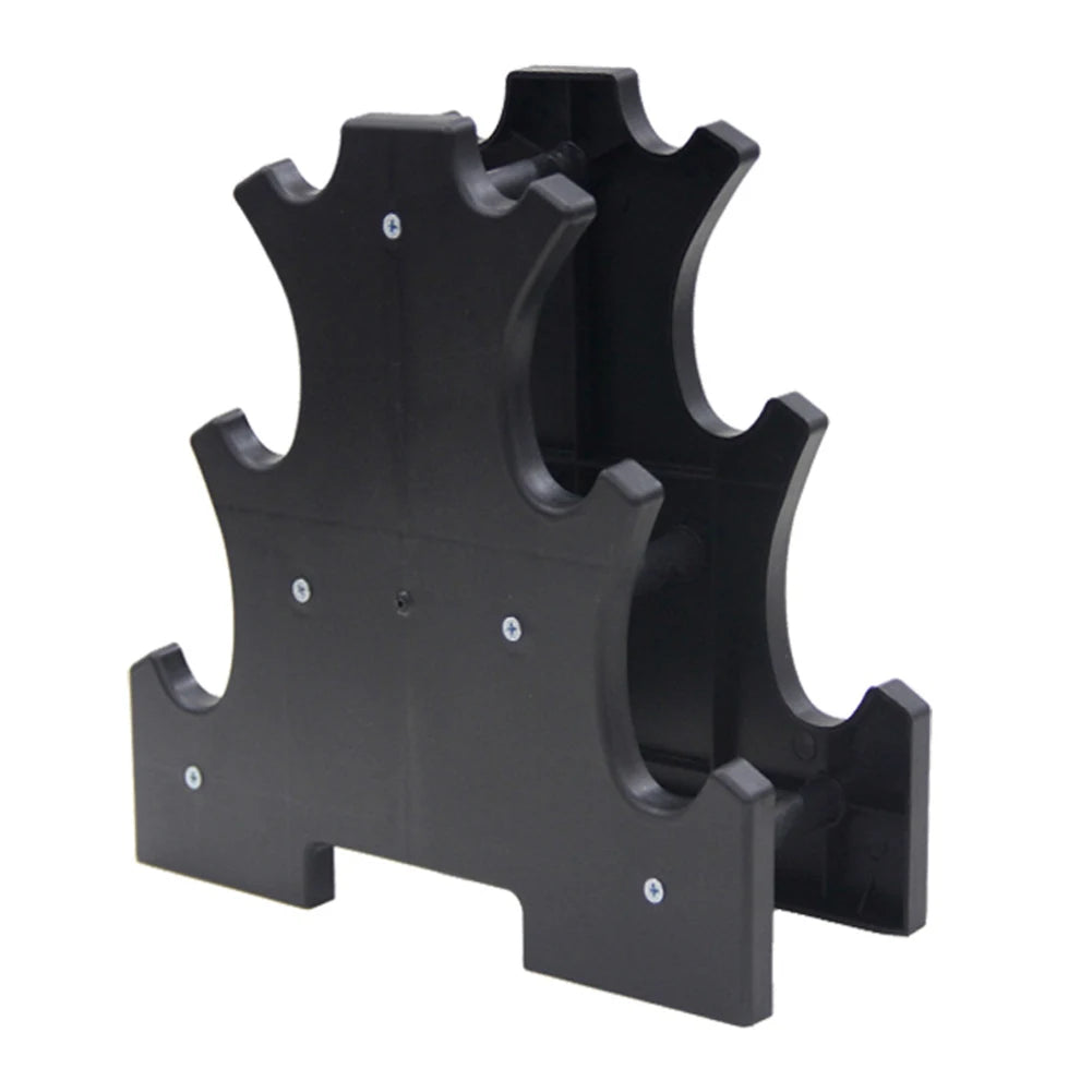 3-Tier Dumbbell Rack – Compact Weight Storage Organizer for Home Gym