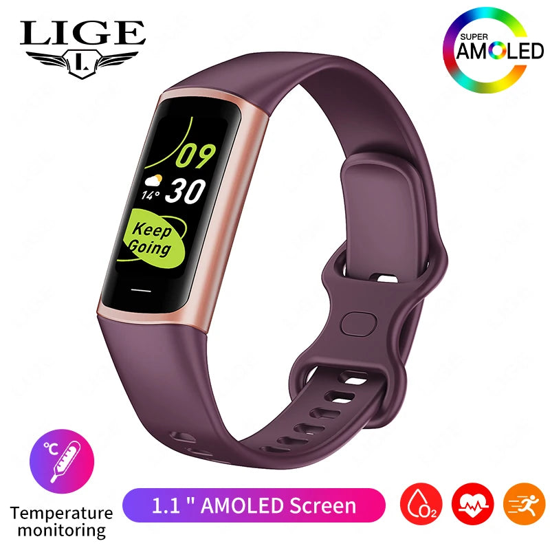 2024 Sport Smart Bracelet – Waterproof Fitness Tracker