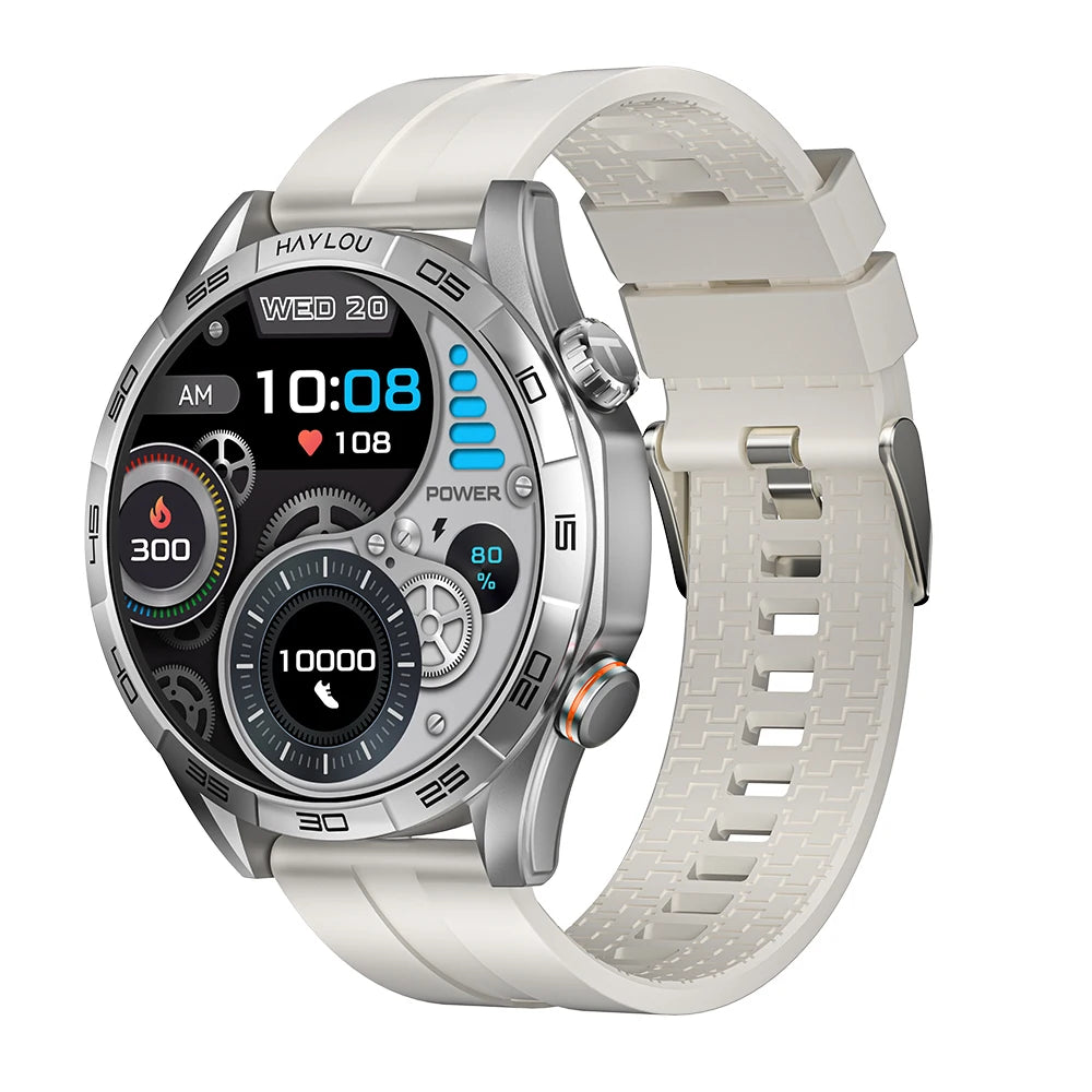HAYLOU Solar 5 Smartwatch – 1.58" AMOLED, Voice Call, 24H Health & Sports Tracking