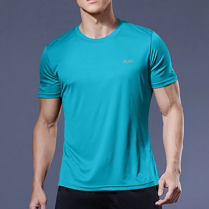 Men’s Quick-Dry Sports T-Shirt – Compression Jersey for Gym, Running & Soccer
