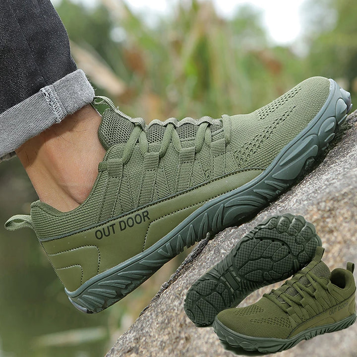 Barefoot Outdoor Hiking Shoes – Wide Fit Plus Size Shoes for Couples & Fitness