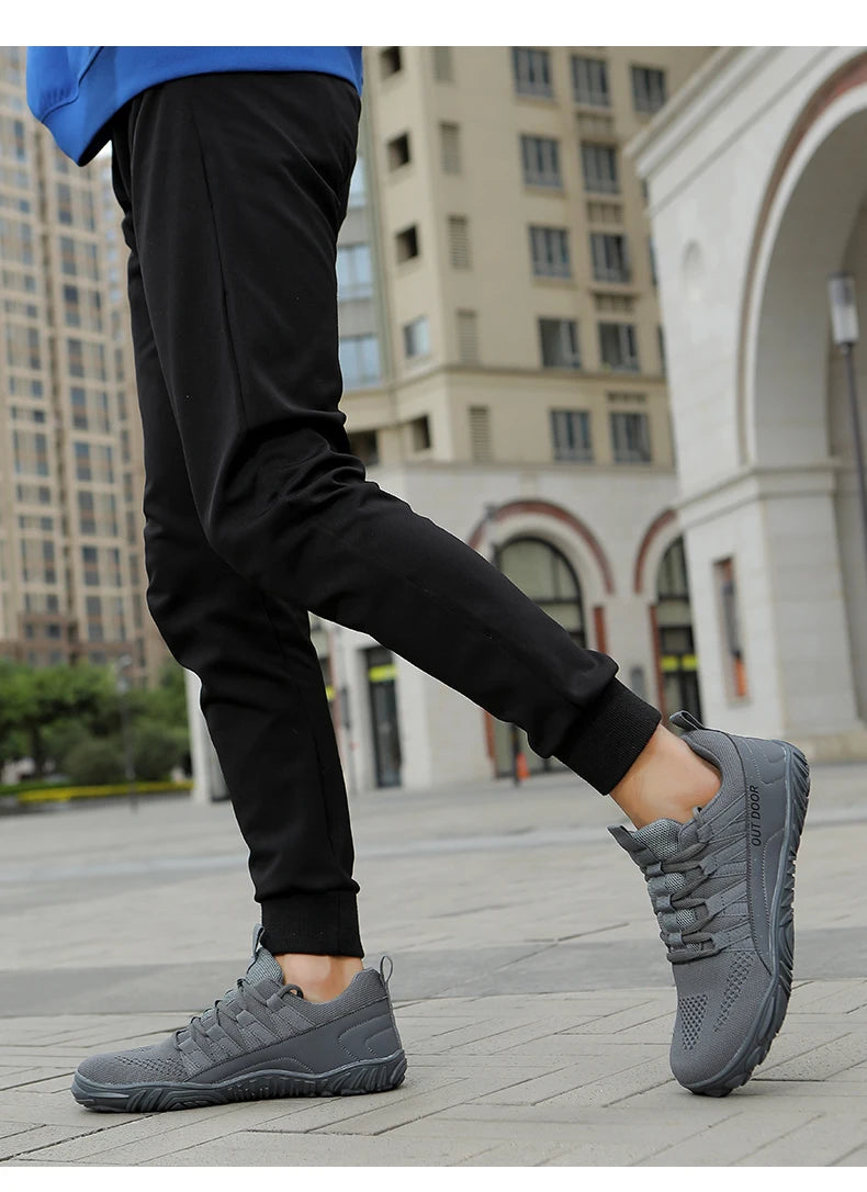 Barefoot Outdoor Hiking Shoes – Wide Fit Plus Size Shoes for Couples & Fitness