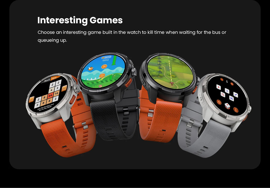 HAYLOU Solar Ultra GPS Smartwatch – 1.6" AMOLED, Bluetooth Calls, 5ATM