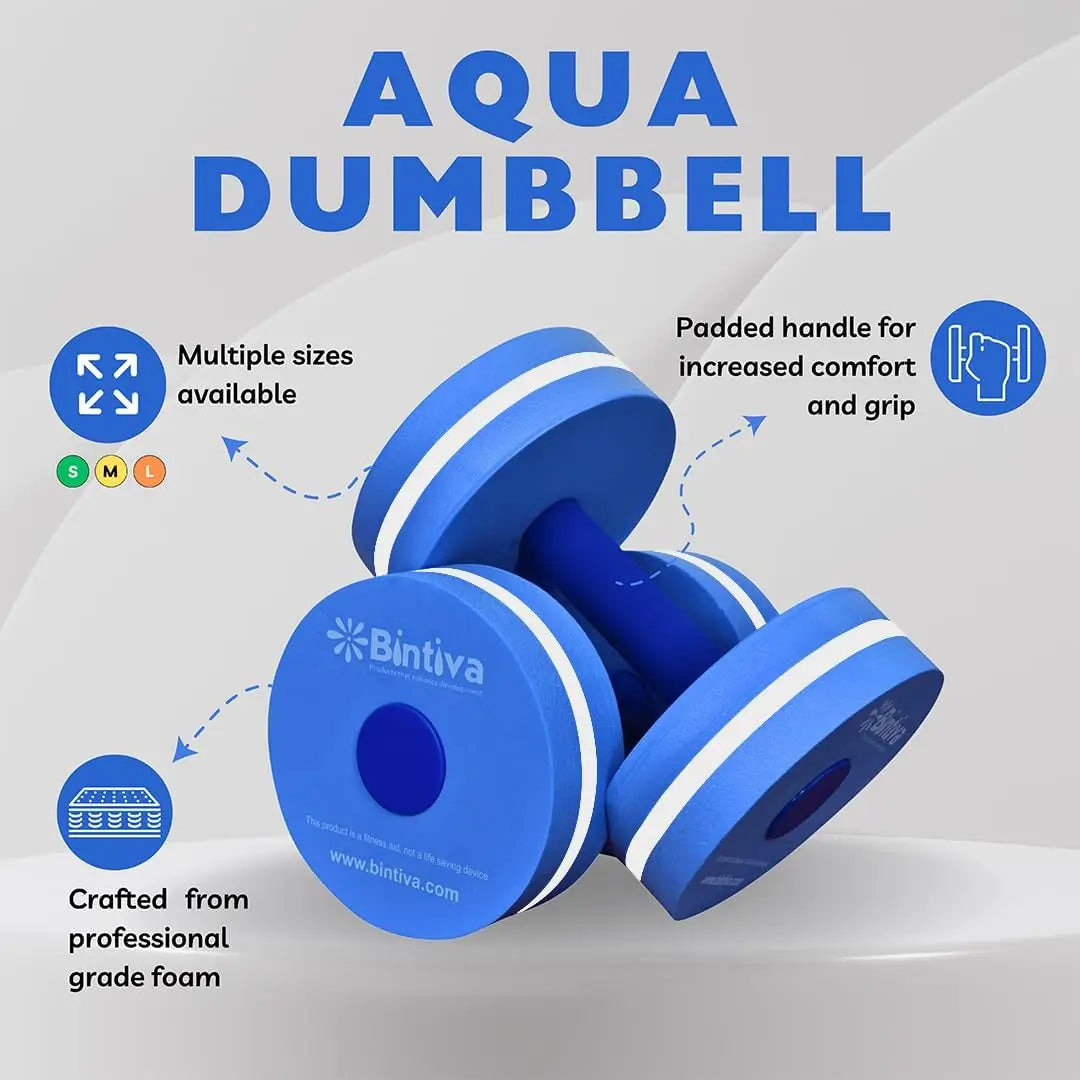 Water Weights for Pool Exercise – Medium Aqua Fitness Training Equipment