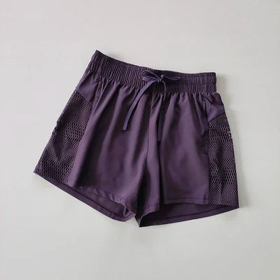 Women’s High-Waist 2-in-1 Yoga Shorts