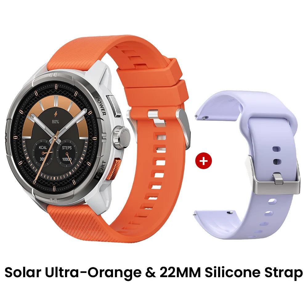 HAYLOU Solar Ultra GPS Smartwatch – 1.6" AMOLED, Bluetooth Calls, 5ATM