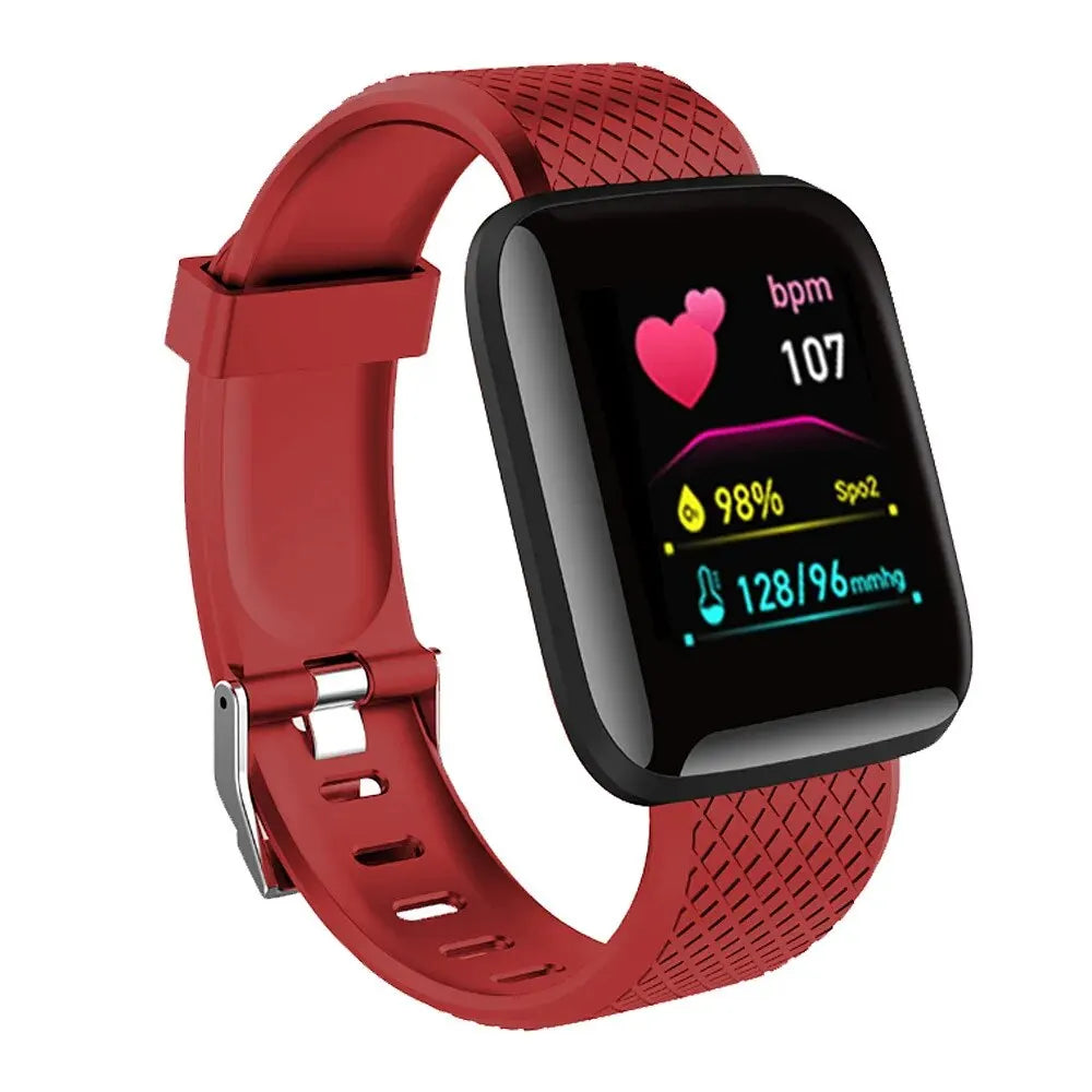 D13/116Plus Smartwatch – Multifunction Fitness Tracker for Men, Women & Kids